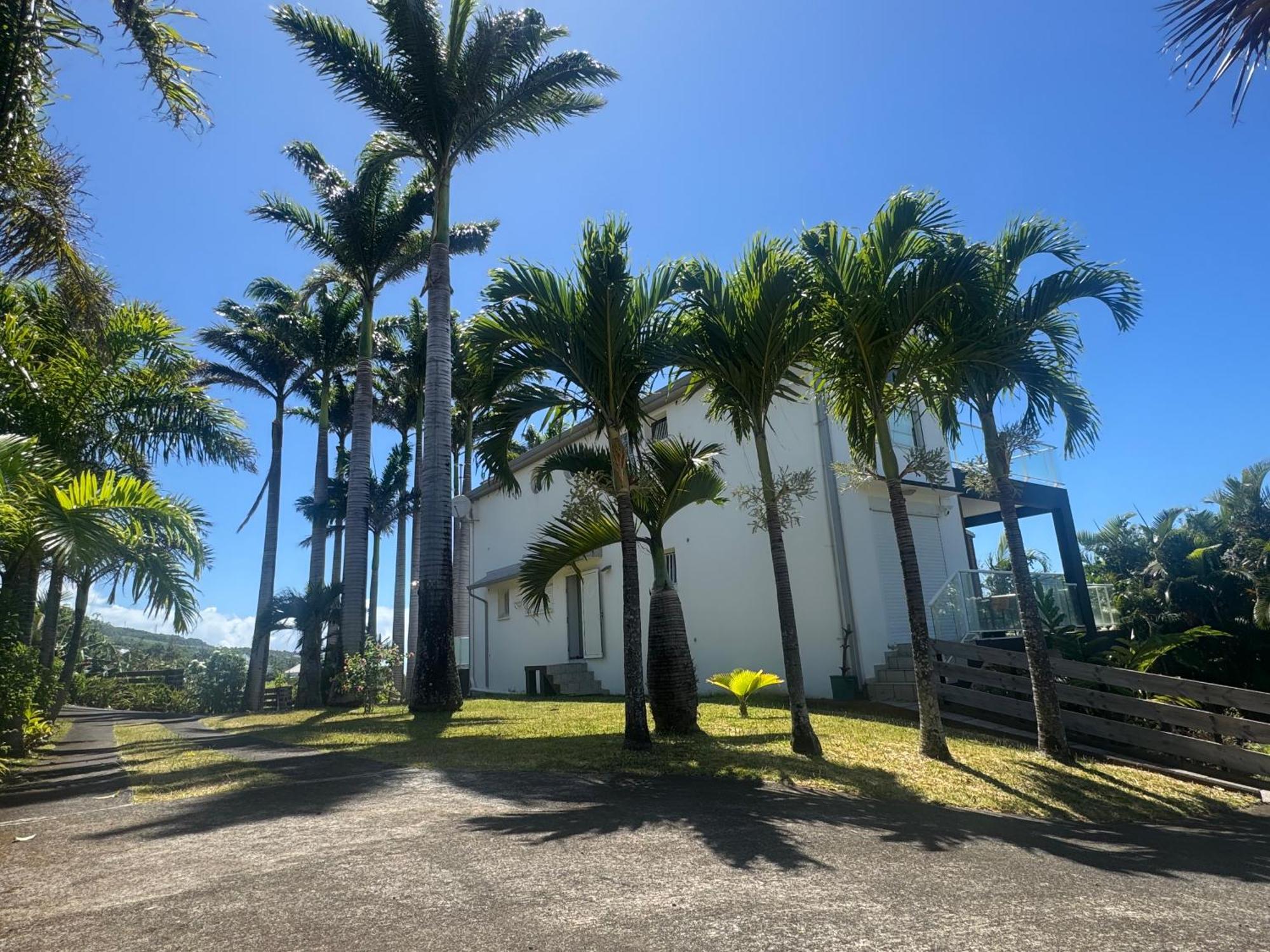 Grande Villa Au Calme - Vue Exceptionnelle - Climatisation - Piscine Sel Chauffee - Jardin Tropical Vincendo 外观 照片
